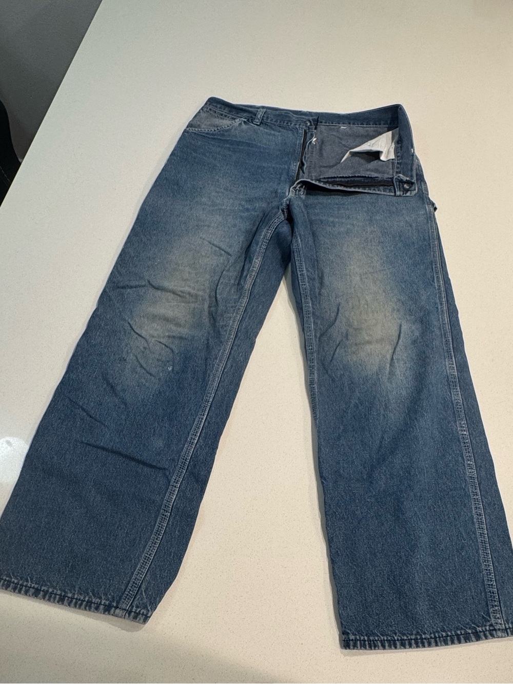 Vintage 85’ Carhartt Carpenter Jeans – Classic American Workwear